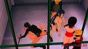 Naruto Hentai Party: Steamy Group Fun with Sakura, Hinata, Kiba More