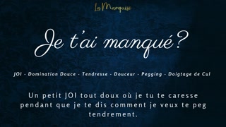 Dirty Talk | J'ai veux de te peg JOI