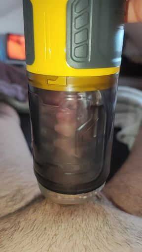 Masturbation with a Masturbator