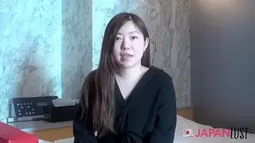 Freaky Japanese Wife Shows Us What Her Shaved Pussy Can Do