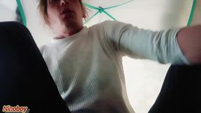 Handsome Boy Opens His Ass