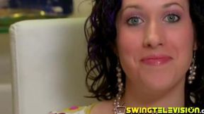 Sizzling couples score raw three-way sex extravaganza under lights out black night