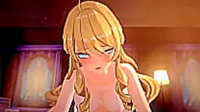 Genshin Lovers Ignite in Steamy Hentai Tryst Under Moonlight Skies