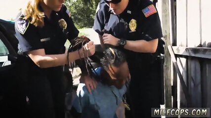 Ebony police Officer Green can t wait to arrest this piece of crap again.