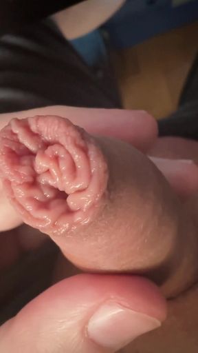 Memorable moment from &quot;Play with my little cock and the long foreskin. (slow motion)&quot;