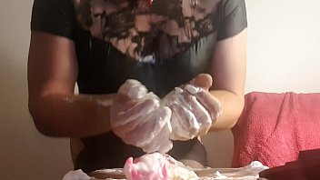 Strawberries and Cream Juicy Lucy Sissy Slag Splooshing Compilation