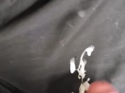 Single white guy cums