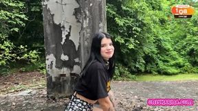 An Unexpected Encounter with AltGirl: Intense Moments in an Abandoned Location!