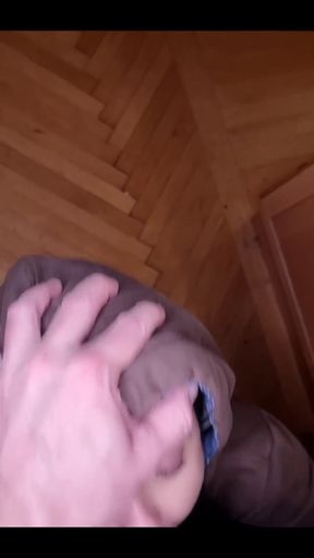 Blowjob Ambushed as I Try to Raid the Fridge.