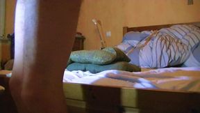 Naked Bed Hump Masurbation