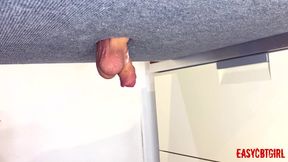 Mistress Shaves Her Slave&#039;s Balls on the Milking Board Easycbtgirl