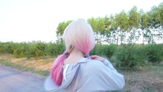 户外打炮差点被路过的人发现，超刺激