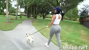 Passionate Brunette Gets It Doggystyle With Diamond Kitty