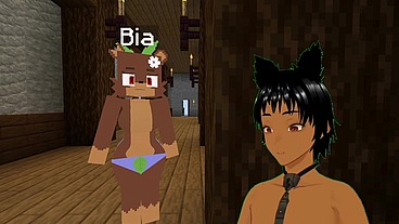 The Jenny mod Fapcraft Minecraft - Its Bia and Allie the genie and I am fucking them both