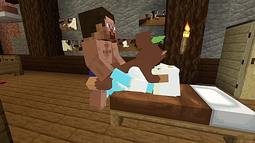 The Jenny mod Fapcraft Minecraft - Its Bia and Allie the genie and I am fucking them both