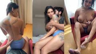 Reshma Nikar - Sensual Indian Babe Gives A Perfect Feet Job