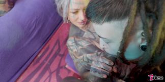 Big Altporn Anal Group Sex - Tattoo Teen Crazy Orgy with Anal Gape, ATM, Deepthroat, Sloppy BJ