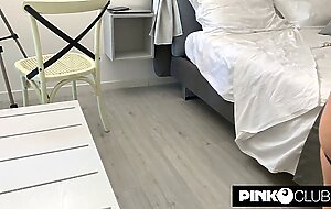 Malena gets her ass broken by Christian Clay after coronavirus abstinence