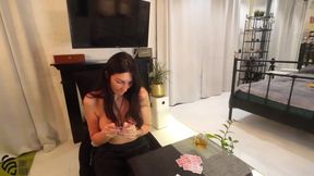 Playing cards with a hot stepmom