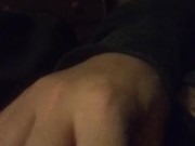 Rubbing my massive hard cock whilst searching for a date on Tinder