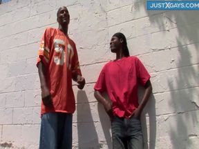 His gay friend screams and moans when he fucks him anally