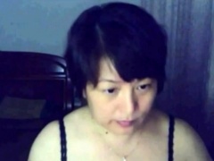 Chinese  lady on webcam