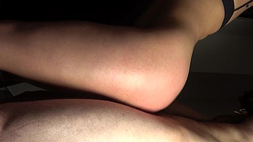 Fast, Hard and Passionate Standing Doggystyle Until the Creampie, the Second of the Day