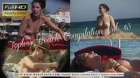 Topless beach compilation vol.43 - BeachJerk