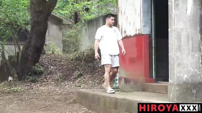 Horny Rio Gets Spitroasted By Muscled Hunks Ryuji And Hiroya