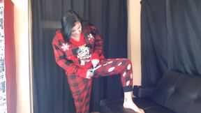 Holes in Xmas Clothes