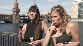 Ersties - Friends Travel To Berlin For Lesbian Fun