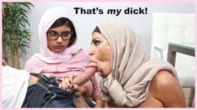 Precious Mia Khalifa and Julianna Vega's step-mom scene