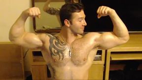 Super Hot Stud Maddox Talks Fitness and Flexes