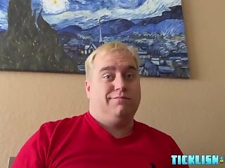 TicklishChubs: Bound Matt Giggles While Diffy Tickles Him Mercilessly