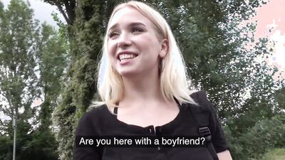 Public Agent - Her BIG NATURALS are sure to give you a BONER - FULL VIDEO