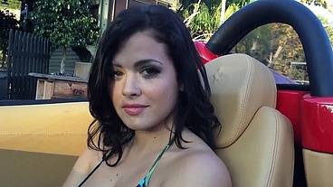 Sexy Krissy Swallow Cum Load