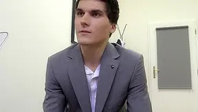 Chiseled Twink Gets Deep Throated at Filthy Casting Call