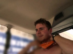 Deluded hetro blowjob