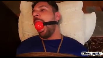 Diogo Nasser in hotel room&quot_ Nosehook tapegagged preview