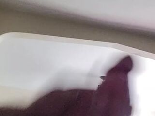 Stroking my cock (side profile)