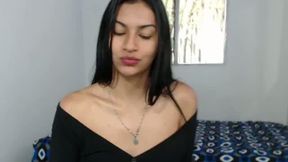 Alexia Key and Sexy Strip-tease