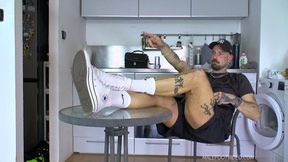 Barefoot hot guy Martex PART 1 hot Converse sneakers