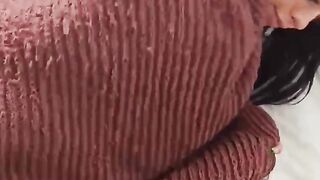 Big-Booty Step Sister Surprise Catches Brother Masturbating - POV