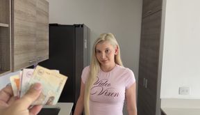 I fucked my shy latina maid when she was washing the dishes