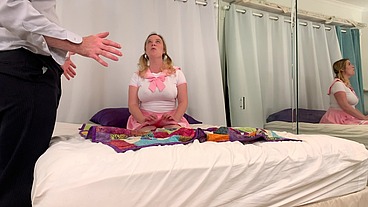 Devout stepdaughter learns the anal loophole