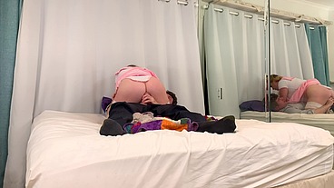 Devout stepdaughter learns the anal loophole