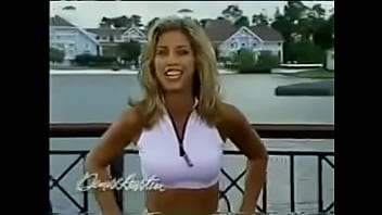 Classic Denise Austin in red &amp_ white