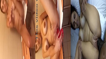 Big titty Latina Rocio takes shower then gets fucked