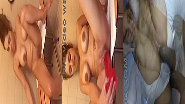 Big titty Latina Rocio takes shower then gets fucked