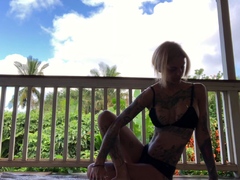 Amateur teen outdoor sex